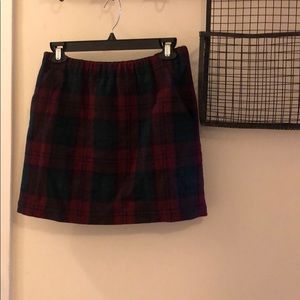 Flannel Skirt
